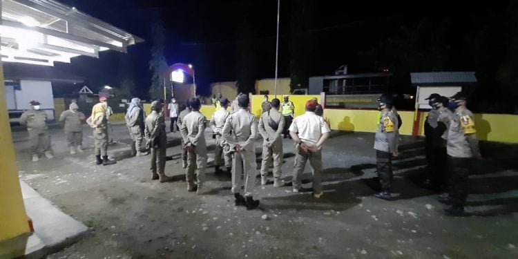Jelang Natal, TNI-Polri Bersama instansi Pemda Buol Gelar Patroli Gabungan