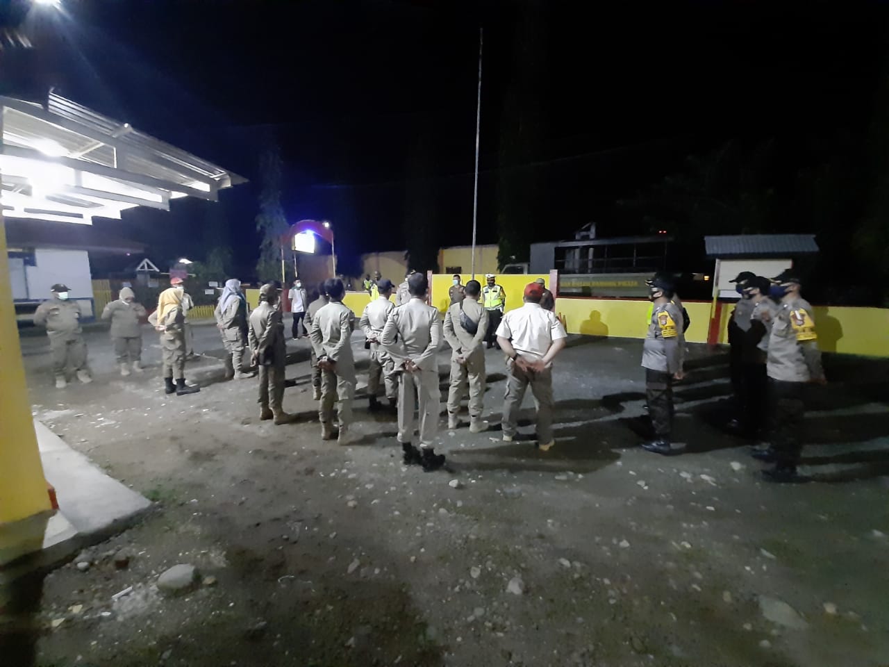 Jelang Natal, TNI-Polri Bersama instansi Pemda Buol Gelar Patroli Gabungan