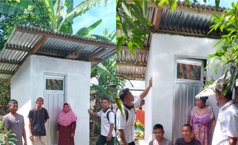 Peduli Kesehatan, Pemdes Kayuogu Anggarkan 11 Unit Jamban di Tahun 2021