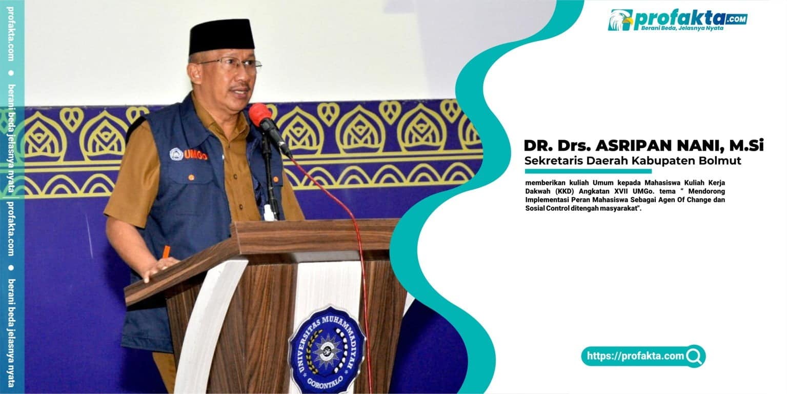Sekda Bolmut Beri Kuliah Umum di Universitas Muhammadiyah Gorontalo