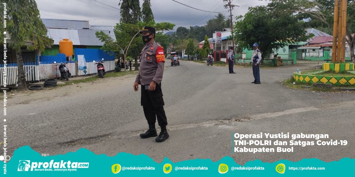 Operasi Yustisi Gabungan di Kabupaten Buol, Jaring Sejumlah Warga