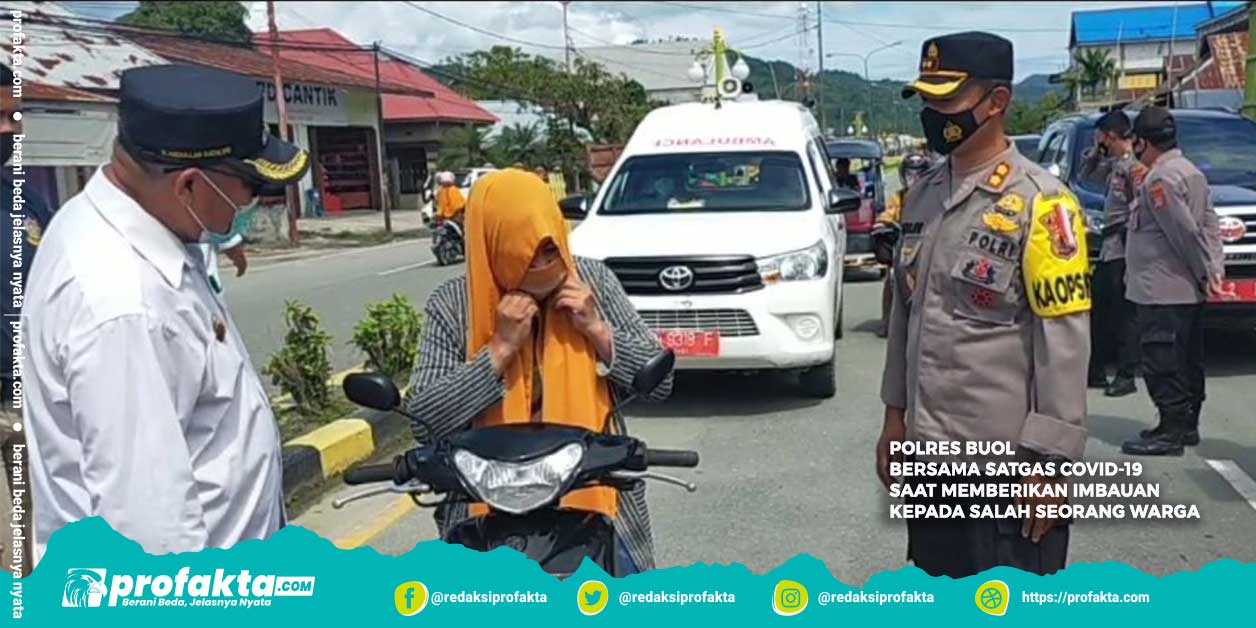 Kepatuhan Protkes Menurun di Buol,Tim Satgas Covid-19 Kembali Himbau Warga