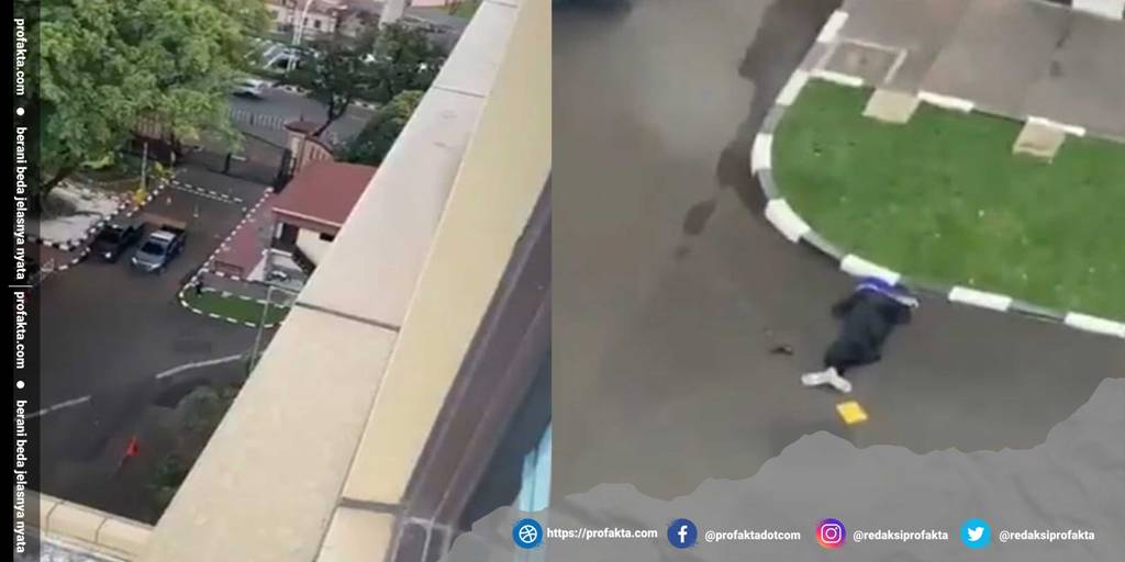 Mabes Polri Diserang Orang Tak di Kenal