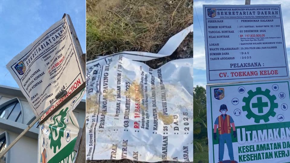 LSM Galaksi Minta Transparansi Proyek Musholla Kantor Bupati Boltara