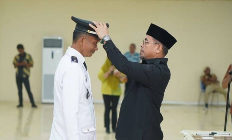 Ogon Masuara Resmi Jabat Pj. Sangadi Wakat, Bupati Titip Pesan Kepemimpinan Desa