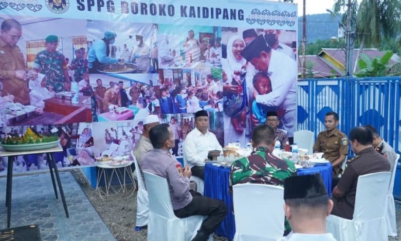 Resmikan SPPG Boroko