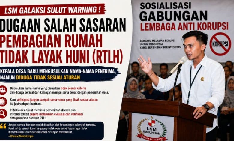 Ketua LSM Galaksi Sulut, Rheinal Mokodompis